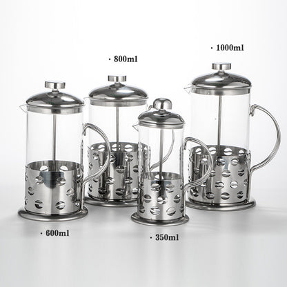 Hand French Press Coffee Pot - Brew Rich, Flavorful Coffee at Home