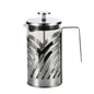 Hand Press Stainless Steel French Coffee Pot for Effortless Home Brewing