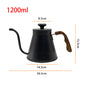 Pour over Gooseneck Kettle 304 Stainless Steel with Thermometer