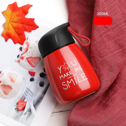 Portable Cute Mug - Stylish Travel Coffee Cup for On-the-Go Sipping