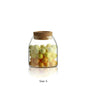Kitchen Glass Storage Jar - Transparent Food Storage Tank for Freshness and Organization