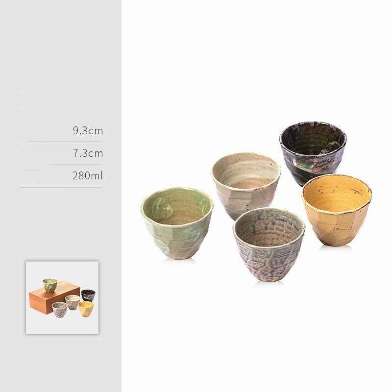 Japanese Retro Ceramic Tea Set Housewarming Gift