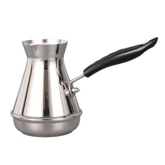 Turkish Coffee Pot 304 Stainless Steel - Authentic Brewing Hand Pot