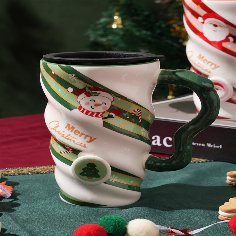Christmas Couple Ceramic Mug
