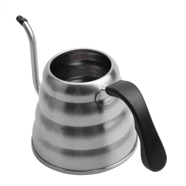 Gooseneck Kettle 304 stainless steel hand punch coffee pot with thermometer