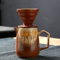 Kiln Change Coffee Filter Set with Ceramic Gilt Separator for Perfect Brew