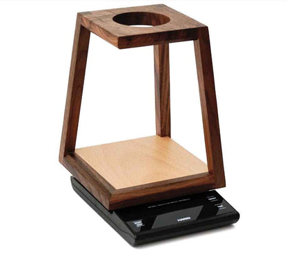 Outdoor Camping Household Solid Wood Pour-over Coffee Bracket
