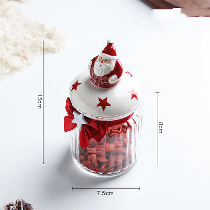 Coffee Bean Net Celebrity Storage Glass Grain Cans