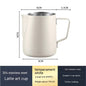 Frothing Pitcher with V-Shaped Pointed Design for Perfect Milk Froth