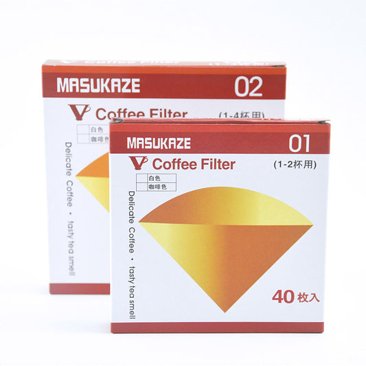 Sectoral coffee filter papers