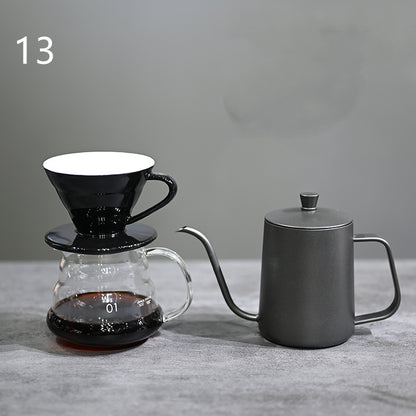 Hand Coffee Maker Set - Manual Brewing Kit for Coffee Lovers