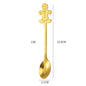 Creative Coffee Holiday Gift Box Stainless Steel Christmas Tableware Spoon