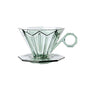 Hexagon Crystal Coffee Dripper - Elegant Brewing for Perfect Coffee