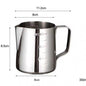 Professional Milk Frothing Pitcher with Teflon Coating for Perfect Creamy Foam
