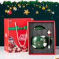 Christmas Gift  Ceramic Cup With Cover