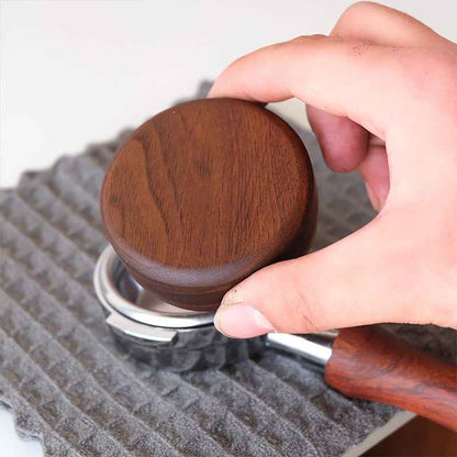 Professional Wooden Coffee Distribution Tool for Baristas and Coffee Lovers