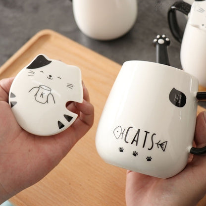 Cat Lover Gift Box Ceramic Mug - Perfect Gift for Cat Enthusiasts