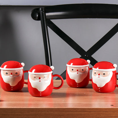 Christmas Ceramic Mug Santa
