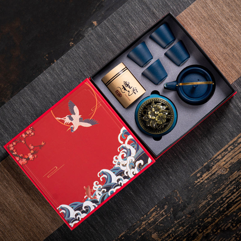 Ceramic Tea Set Gift Box