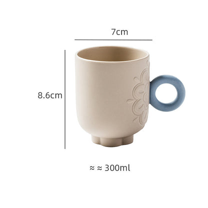 Flower Teapot Gift Box with Teacup Set for Elegant Home Living Room Decor