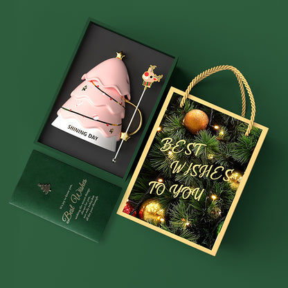 Cute And Creative Girl Christmas Tree Cup