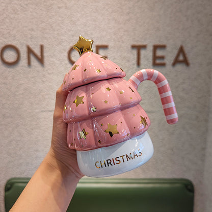 Cute And Creative Girl Christmas Tree Cup