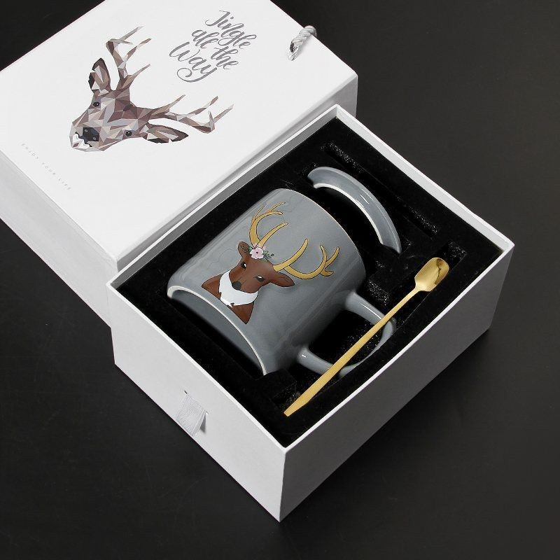 Christmas Elk Mug