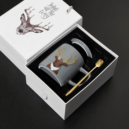 Christmas Elk Mug