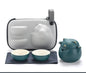 Tea Set Portable - Pot And Two Cups Outdoor Storage Bag