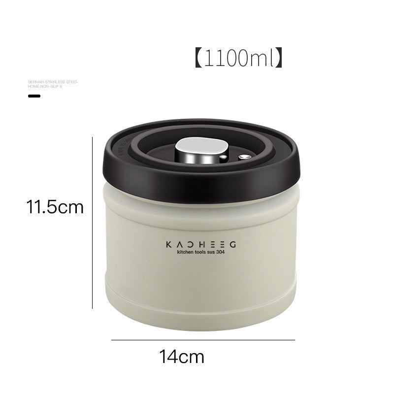 Stainless Steel Storage Canister for Freshness and Durability