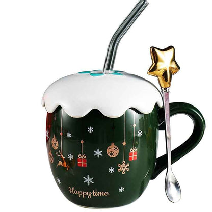 Coffee Cup Ceramic Water Cup Office Couple Creative