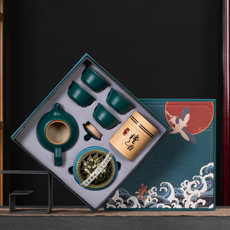 Ceramic Tea Set Gift Box