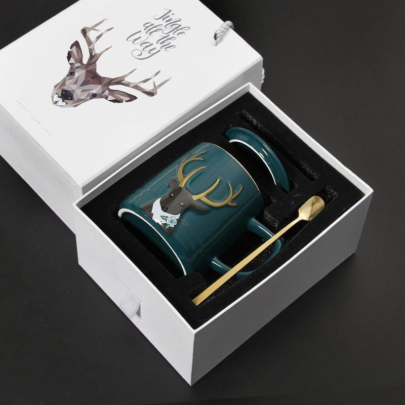 Christmas Elk Mug