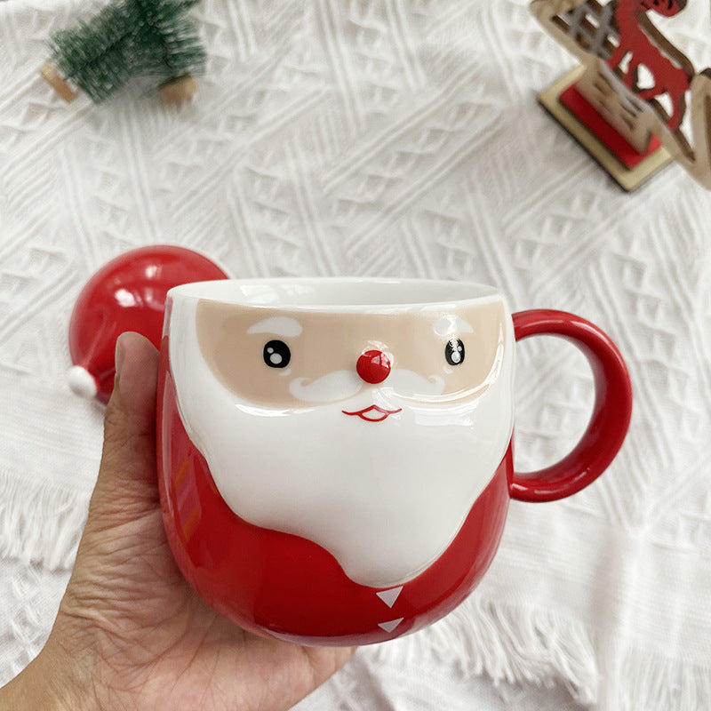 Christmas Ceramic Mug Santa
