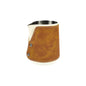 Leather and Stainless Steel Milk Pitcher for Perfectly Frothed Milk
