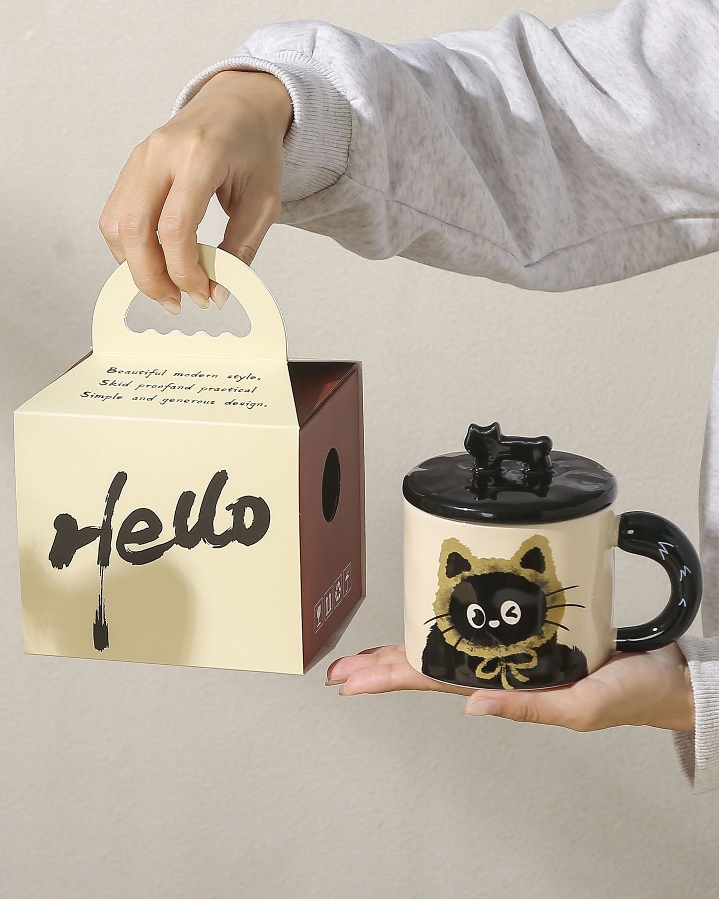 Happy Birthday Mug Gift Box - Ceramic Mug Gift Set for Celebrations