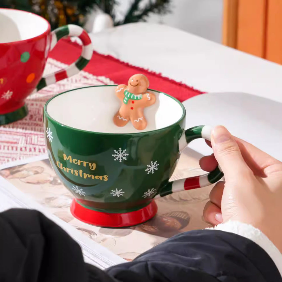 Christmas Ceramic Mug Gift Present Cup