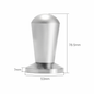Fenincafe Stainless Steel Coffee Tamper for Perfect Espresso Extraction
