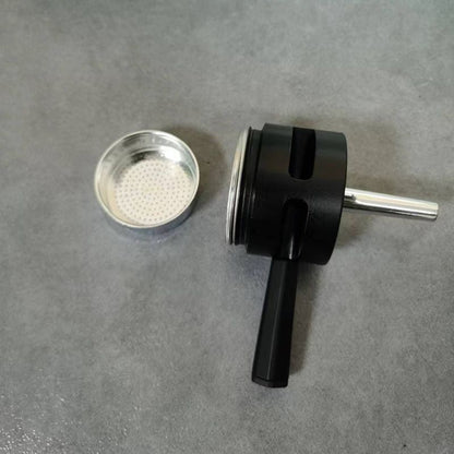 Hexagon Moka Pot with Double Valve and Ergonomic Wood Handle