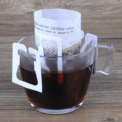 Coffee Filter Paper Bags for Hand Brewed Coffee - 200Pcs