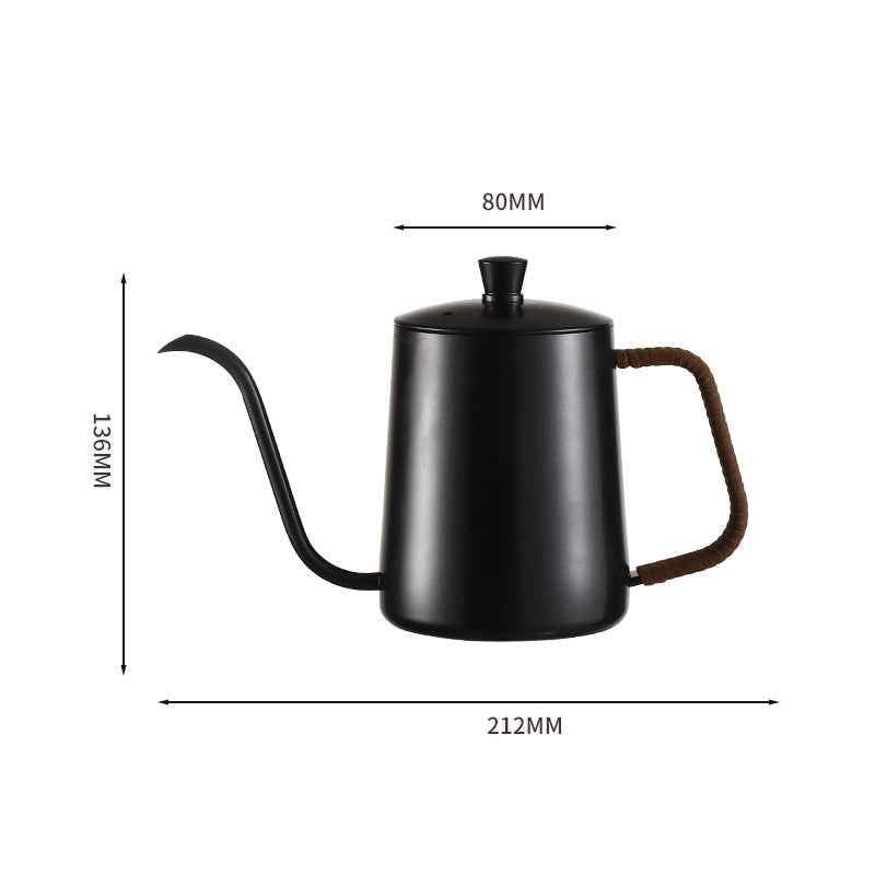 Teflon Coating Pour-Over Kettle 600ML - Perfect for Coffee Lovers