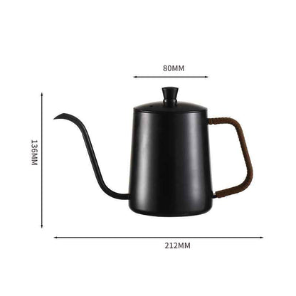 Teflon Coating Pour-Over Kettle 600ML - Perfect for Coffee Lovers