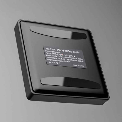 MS-R30A Smart Digital Coffee Scale with Timer - Precision Measurement for Perfect Brews