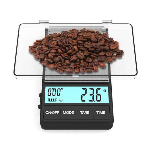 Portable Coffee Scale with Electronic Digital Timer for Accurate Brewing Measurements