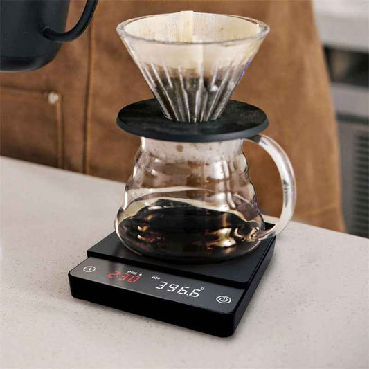 Bulea Digital Coffee Scale - Compact and Portable for Accurate Brewing