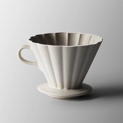Ceramic coffee filter on a gray background SHOP Now
