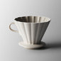 Ceramic coffee filter on a gray background SHOP Now