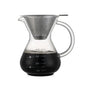 Pour-over coffee maker with reusable steel filter and glass carafe. Free shipping SHOP NOW