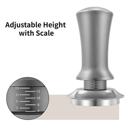 Adjustable Coffee Tamper with Stainless Steel