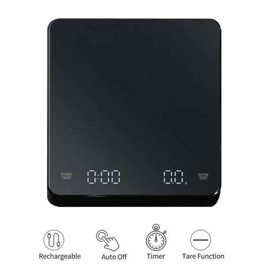 Digital Coffee Scale with Timer - Accurate Measurements for Perfect Brews